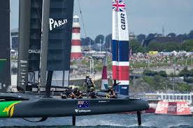 The new zealand sailgp team is still in the hunt for the final podium race at the great britain sail grand prix following a mixed first day of . Great Britain Sail Grand Prix At Plymouth Day 1