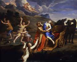 Elle est la fille de cérès (ou déméter en grec) et jupiter zeus). L Enlevement De Proserpine Jean Francois Heim