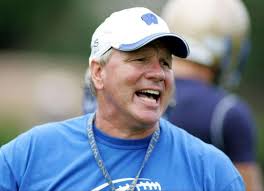 Dunbar ready for the finish at Wheeling