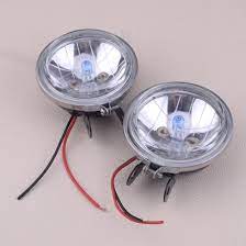 The set comes complete with 2 7 inch round fog lights that include h4 bulbs, and covers when not in use. Dwcx Car Styling Universal Clear Round Spot Fog Light Lamps Kit Set H3 12v 90mm 3 5inch For Van Bus Truck Pickup Signal Lamp Aliexpress