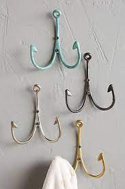 Shop Decorative Wall Hooks Coat Hooks Nautical Bathrooms Fishing Room Nautical Home