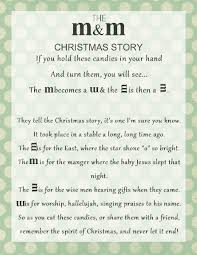 Sing we all merrily christmas is here, the day. The M M Christmas Story Over 8 Free Printables Printables 4 Mom