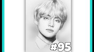 Encontre (e salve!) seus próprios pins no pinterest. Drawing Kim Taehyung From Bts Art 95 Corsairarts Youtube