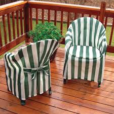 Striped Patio Chair Cover With Cushion Miles Kimball Patio Chair Covers Slipcovers For Chairs Plastic Chair Covers