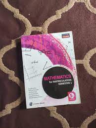 The real number system as a progressing development Math Matriculation Sem 1 Textbooks On Carousell
