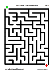 simple mazes set 3 elementary mazes for kids printable mazes maze