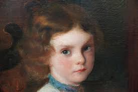 Portrait of a Girl Playing Piano