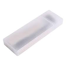 Mylifeunit Polypropylene Plastic Pencil Box Multipurpose Clear Pencil Case With Divided Storage Compartments Clear Pencil Case Plastic Pencil Box Pencil Boxes