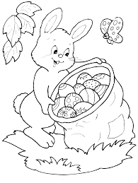 Osterhase Mit Ostereiern 2 Ausmalbild Malvorlage Sonstiges
