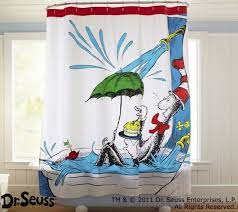 Cat In The Hat Shower Curtain Home Interiors Kid Bathroom Decor Bathroom Kids Pottery Barn Kids