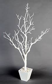 3 Foot White Centerpiece Tree In Decorative Pot Tree Wedding Centerpieces Tree Branch Decor Branch Centerpieces