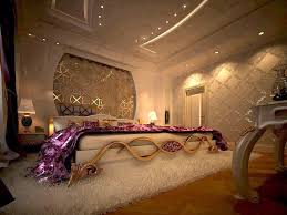 This royal purple bedroom sets the romantic tone in this great jewel color. 25 Romantic Valentines Bedroom Decorating Ideas