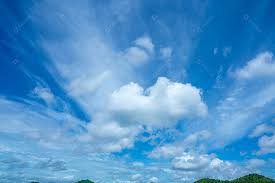 céu azul nuvens inchadas. fundo de céu azul fofo com nuvens minúsculas para  fundo, lindo nublado minúsculo em dia fresco | Designi