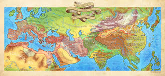 East Meets West: The Roman Empire, China & the Silk Road. : rMapPorn