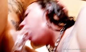 Wiicked420 aka wiicked420 - 05-22-2022 OnlyFans Video - Cum in throat,  messy wet dick sucking in the shower, definitely hot messy and loud hot -  Fetish-themed Porn video available for online streaming