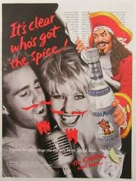 1997 CAPTAIN MORGAN Silver Spiced Rum Magazine Ad