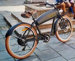 レトロバイク風の電動アシスト自転車 ariel rider えん乗り レトロバイク 自転車 電動アシスト自転車