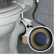 How to replace seal on toilet outlet 