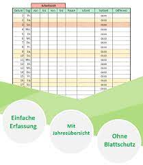 Enthält 2021 observances, fun facts & religiöse feiertage: Excel Arbeitszeitnachweis Vorlagen 2020 Excel Stundenzettel