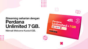 Inject/tembak paket data internet kuota telkomsel tsel 4grp50.000: Perdana Always On Unlimited 7gb Tri Indonesia