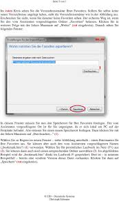 Webseite per klick zu favoriten hinzufügen. Sichern Der Favoriten Pdf Kostenfreier Download