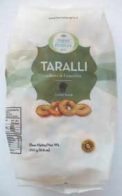 Taralli Ai Semi Di Finocchio Bonneterre 250 G