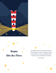 Cartes fête des pères, bonne fête papa. Carte De Fete Des Peres De La Part Du Conjoint Pliable En Quatre