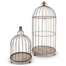 Large Bird Cage Candle Holder Assorted Size Rusted Wire Metallic Bird Cages With 3 Metal Feet And Metal Ring For Hanging Set Of 2 Walmart Com In 2020 Bird Cage Decor Bird Cage Candle Holder Hanging Bird Cage