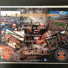 Mini bus pricing start from $175 to $225 per hour. Bengals Party Bus Facebook