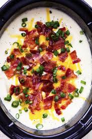 Slow Cooker Loaded Baked Potato Soup Recipes Delicious Soup Loaded Baked Potato Soup Recipe