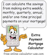 Extra Payment Mortgage Calculator For Time And Interest Savings Mortgage Payment Calculator Budget Calculator Debt Calculator