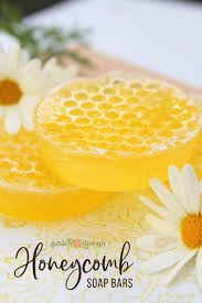 A Sweet Homemade Honeycomb Soap Recipe Garden Therapy Soap Recipes Honey Soap Homemade Soap Recipes