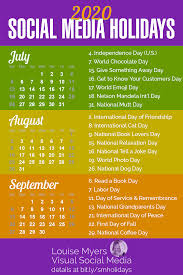 Social Media Marketing Tips These Summer 2020 Holidays Are Essential For S In 2020 Social Media Content Calendar Marketing Strategy Social Media Social Media Calendar