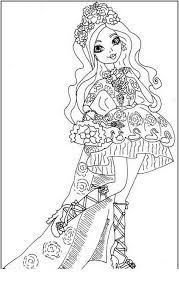 Print these awesome every after high coloring pages and imagine your happily ever after… because the end is just the beginning. Spring Unsprung Briar Beauty Ever After High Free Printable Coloring Pages For Girls And Boys