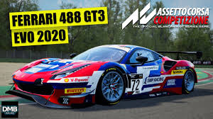 Oct 28th 2019 at 10:00am. Assetto Corsa Competizione Ferrari 488 Gt3 Evo 2020 Em Imola Youtube