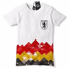 New belgium #8 tielemans 2020 home adidas football shirt jersey soccer m medium. Belgium Football Shirt Retro Pattern Belgique T Shirt Vintage Red Belgie 582 Ebay