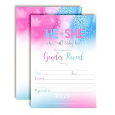 The zazzle marketplace has blue and green baby shower invitation designs from amazing designers starting as low as $2.25. Pink And Blue Baby Shower Invitations Gender Reveal