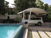 Private Car Parking Shades - Parking Roof for Private House Villa ...