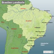 Detaillierte karten von brasilien in höher auflosung. Stepmap Brasilien Landkarte Landkarte Fur Brasilien