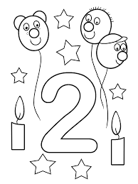 Happy birthday coloring page is quite popular among our users. Happy 2nd Birthday Coloring Page Free Printable Coloring Pages For Kids