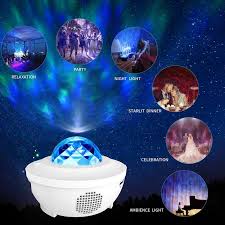 7 Lbell Star Projector With Led Nebula Cloud Bluetooth Speaker And Voice Control Night Light Projector Star Projector Galaxy Lights