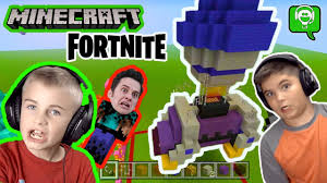 Learn how to make a minecraft fortnite battle bus from fortnite's battle royale. Minecraft Fortnite Battle Bus Build Challenge With Hobbykids Youtube