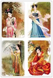 Chinese Women Vintage Asian Art Chinese Art Girl Oriental Art