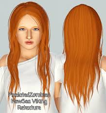 Viking hairstyles are often characterized by long, thick hair on the top and back of the head and shaved sides. Newsea S Viking Hairstyle Retextured By Pixelated Zombies Sims 3 Hairs