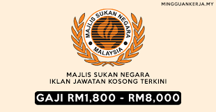 Maklumat kekosongan ini adalah seperti yang diiklankan. Jawatan Majlis Sukan Negara Gaji Rm1 800 Rm8 000 Kelayakan Bermula Pmr Pt3