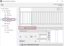 Simply nailing a 2 x 6 wood cap to the top of the 4 x 4 posts is not going to cut it. Inner Post Settings Railing Tool