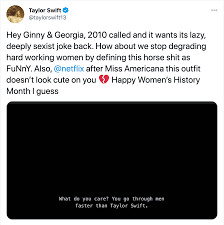 Here's 11 iconic quotes from ginny and georgia — but do you remember who said them? Netflix S Ginny And Georgia Slammed By Pop Star Taylor Swift The Miami Hurricane