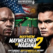 Mayweather Vs. Maidana II Set For Sept. 13 Live On SHO PPV