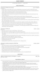Air Traffic Controller Resume Sample Mintresume