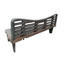 Manor a.l.cast iron fire grate with coal guard and ash pan for 18 open fireplace. Cast Iron A L Bottom Fire Grate Coal Guard And Ash Pan 18 Open Fireplace